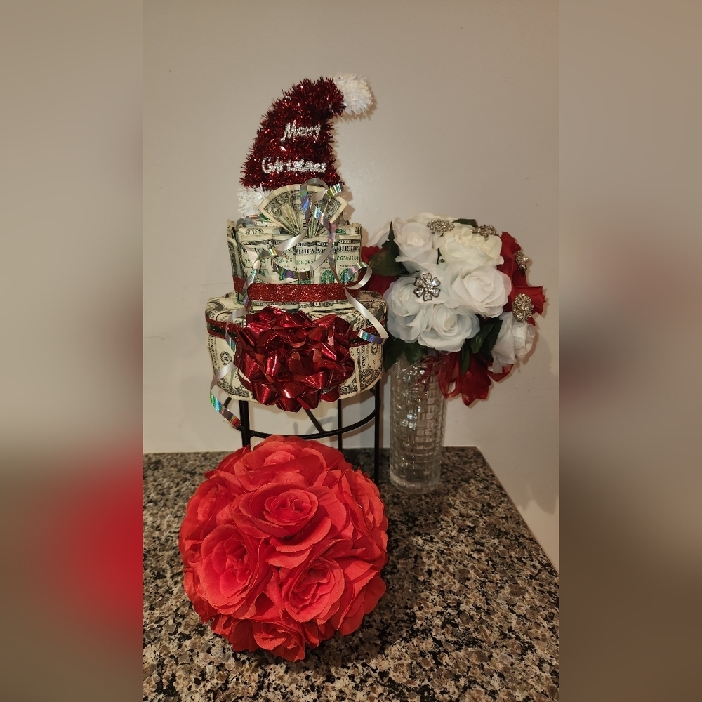 2 Tier Money Cake